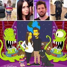 .simpsons, drawing cartoon characters, drawing characters, drawing the simpsons character, how to draw how to draw marge simpson from the simpsons : Artist Turns People Into Simpsons And Everyone Is Loving It Bored Panda