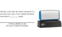 Citizenship and immigration services, will provide certified true copies and return these along. Certified True Copy Stamps