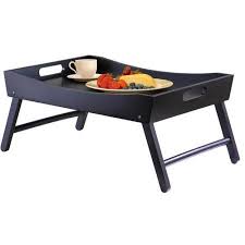 Winsome Wood Benito Wood Serving Tray With Folding Legs Size 24 41 Inch Serving Tray Wood Winsome Wood Bed Tray