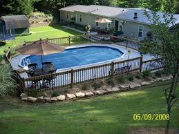Need Deck Ideas For Around The Pool In The Back Yard Description From Pinterest Com I Sear Above Ground Pool Decks Pool Landscaping Backyard Pool Landscaping