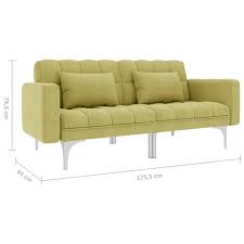 Sono veri letti intorno a cui i nostri esperti hanno costruito un comodissimo divano. Vidaxl Divano Letto Verde In Tessuto Arredamento Casa Cucina Epto