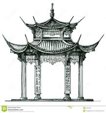 Chinese Temple Drawing Google Search Chinese Architecture Architecture Drawing Architecture Sketch