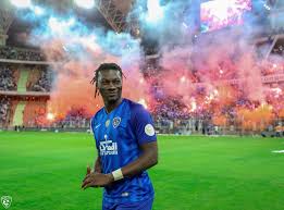 كشفت تقارير صحفية اليوم الاثنين عن تلقي إدارة نادي الهلال السعودي عرضًا قطريًا من أجل الاستغناء عن مهاجمه الفرنسي بافيتمبي جوميز خلال فترة الانتقالات الصيفية الجارية. Ø§Ù„ÙØ±Ù†Ø³ÙŠ Ù†Ø§Ø¯ÙŠ Ø§Ù„Ù‡Ù„Ø§Ù„ Ø§Ù„Ø³Ø¹ÙˆØ¯ÙŠ Alhilal Saudi Club Facebook
