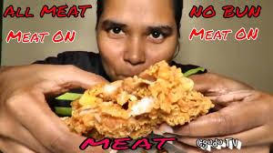The zinger double down is a burger like no other, two succulent zinger fillets cradling a square of melty cheddar cheese and a strip of crispy. Taste Test Kfc Zinger Double Down All Meat No Bun Youtube