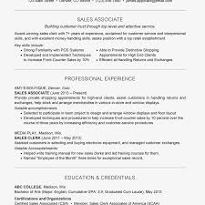 Resume Example With A Headline And A Profile