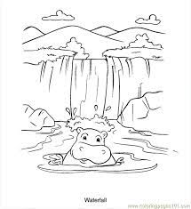 Boys and girls will be happy to colorize the waterfall coloring pages that you can download or print for free. Waterfall Coloring Page For Kids Free Others Printable Coloring Pages Online For Kids Coloringpages101 Com Coloring Pages For Kids