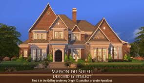 Maison Du Soleil A Luxury Home By Petalbot In 2020 Sims House Sims 4 Houses The Sims 4 Lots