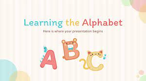 Download alphabet powerpoint templates (ppt) and google slides themes to create awesome presentations. Learning The Alphabet Google Slides Theme Powerpoint Template