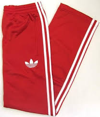 Black And Red Adidas Tracksuit Bottoms Adidas Red Pants Dame Sergio Tacchini