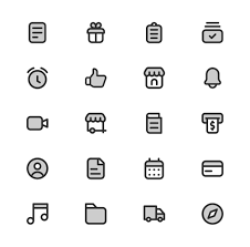 400 Free Line Icons Svg