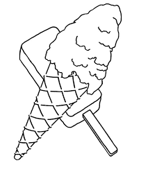 Popsicle coloring pages for kids online. Ice Cream Cone And Popsicle Coloring Pages Bulk Color