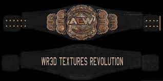 Belt wwe smackdown champion texture wr3d. Aew World Title V2 By Heel Rko Wr3d Textures Revolution Facebook