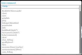 The bloxburg script is awesome, it has freecam, give all gamepass, inf jump and more! Admin Console Welcome To Bloxburg Wiki Fandom