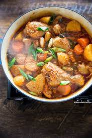 Spicy Korean Chicken Stew Dak Dori Tang Recipe Spicy Korean Chicken Korean Chicken Spicy Chicken Stew Recipe