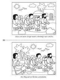 Die Heilung Des Blinden Bartimaus Malbuch Wenn Du Mal Buch Bibelgeschichten Basteln Bibel Geschichten