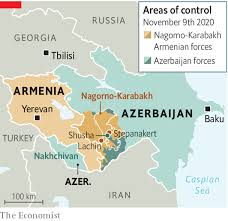 Republic of azerbaijan independent country in western asia and eastern europe detailed profile, population and facts. Armenia And Azerbaijan End A 30 Year Conflict With A Tense Peace Deal The Economist