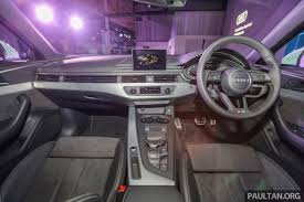 Prices start from 79,350 euros (rm401k) for the 50 quattro variant, while the 55 quattro model starts … B9 Audi A4 Launched In Malaysia 2 0 Tfsi At Rm240k Paultan Org