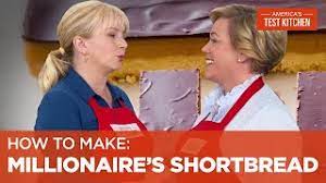 Complete with an outtake reel over the credits, america's test. How To Make One Of Our Most Popular Cookies Millionaire S Shortbread Youtube