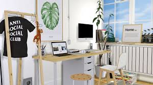 Pin By Johanna Julen On Stuff ʖ Sims 4 Bedroom Linnmon Desk Sims 4 Cc Furniture