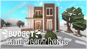 Hope it helped people without. Budget Family Loft Home No Gamepass 26k Speedbuild Tour Roblox Bloxburg Tapioca Youtube