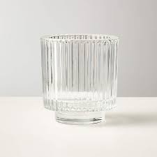 Ezra Glass Modern Votive Candle Holder