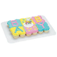 Reveal the gender with a pop! Home Baby Shower Cupcakes Baby Shower Cakes Cupcake Cakes
