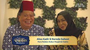 Pelawak dan penghibur popular alias kadir tidak dapat menyelamatkan dua jari kaki kirinya, akibat menghidap penyakit kencing manis hampir 10 tahun. Mediacorp Suria Cahaya Ramadan Nikmat Kesyukuran Ucapan Khas Alias Kadir Noreda Suhoot Facebook