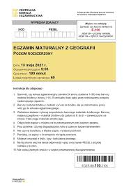 Piloci mieli problem z silnikiem. Matura 2021 Geografia Poziom Rozszerzony Arkusz Cke Odpowiedzi Jakie Zadania Na Maturze Z Geografii 13 05 2021 Dziennik Baltycki