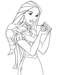 Pocahontas is the first disney princess to be based on a real life person. Top 20 Printable Pocahontas Coloring Pages Online Coloring Pages