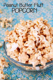 Sweet And Salty Popcorn Covered In Peanut Butter And Marshmallow Creme Peanutbutterpopcorn Sweet And Salty Popcorn Covered In Peanut Butter In 2020 Einfacher Nachtisch