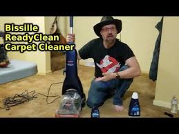 Bissell Powerforce Powerbrush Carpet Cleaner Reviews Bissell Readyclean Powerbrush 47b2 Youtube Bissell Carpet Cleaners Waste Tanks