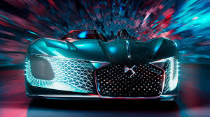 Hd Wallpaper Ds E Tense Concept Electric Car 4k Wallpaper Flare