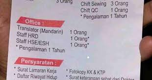 Check spelling or type a new query. Lowongan Kerja Pt Dcp Travelling Product Jepara 2021