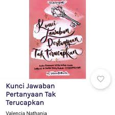 Pembayaran mudah, pengiriman cepat & bisa cicil 0%. Buku Kunci Jawaban Pertanyaan Tak Terucapkan Shopee Indonesia