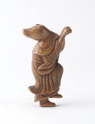 A subscription to our quarterly full color illustrated international netsuke society journal. Netsuke In The Form Of A Fox Disguised As A Woman Dancing 19th Century The Collection Art Gallery Nsw