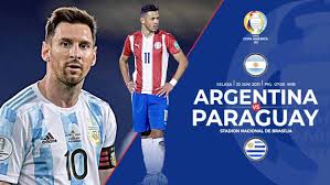 Argentina con agüero al frente se mide ante paraguay en copa américa. 4b18 Pyz 5mqym