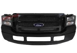 Ford Full 07 Front End Conversion For The 99 04 Super Duty X2f Excursion Paintable Ford Excursion Diesel Ford Powerstroke Ford Excursion