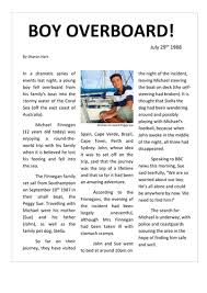 Writing a newspaper article ks2 students find studying language in media interesting, but and the focus of the lesson is not to simply identify, but also to infer and you will also find opinion pieces, like editorials and book and movie reviews. Wagoll Newspaper Teaching Resources