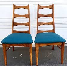 Mid Century Ladder Back Chairs Pair On Chairish Com Chair Ladder Back Chairs Dining Chairs