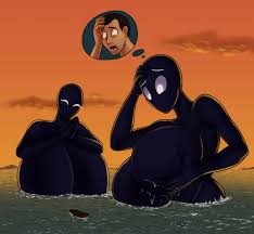 The Big ImageBoard (TBIB) - 2018 after transformation asian mythology big  breasts black body black skin boat bottomwear breasts clock-face clothing  cloud colored duo east asian mythology eyebrows female gender  transformation hand