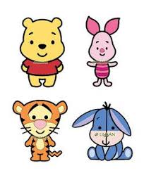 Personnages Bebe Winnie The Pooh Diy Mobile Kawaii Disney Historieta Graciosa Dibujos Animados Para Dibujar