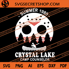 Download Summer 1980 Crystal Lake Camp Counselor Svg Horror Svg Michael Myers Svg Halloween Svg