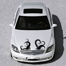 Sea Octopus Tentacles Animal Hood Car Vinyl Decals Sticker Graphics Sv3961 Car Decals Vinyl Vinyl Car