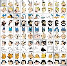 Fun Chart Shows Cartoon Characters Redrawn In One Anothers
