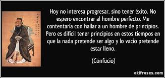 La convención es el enemigo del progreso. Hoy No Interesa Progresar Sino Tener Exito No Espero
