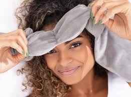 New product alert! It's a weighted blanket for your eyes. I have two of  these and swear by them and if you know me, you know sleep is my enemy!  @nodpodofficial