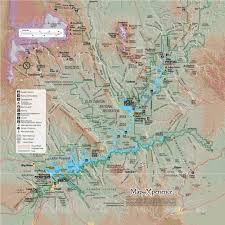 Lake Powell Glen Canyon Recreation Area Mobile Map Utah