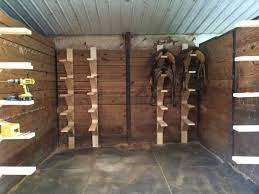 The unit was assembled with biscuits (to function as tenons the shelf below can hold boots, gloves, helmet, etc. Pin On Horses