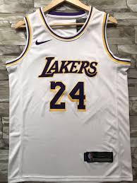 We have the official la lakers city edition jerseys from nike and fanatics authentic in all the sizes, colors, and styles you need. New Men 24 Kobe Bryant Jersey White Los Angeles Lakers Swingman Jersey In 2021 Jersey Basketball Jersey Cheap Nba Jerseys