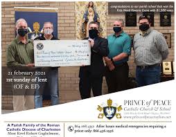 These cookies may be set through our site by our advertising partners. 21 February 2021 Bulletin Prince Of Peace Catholic Church School